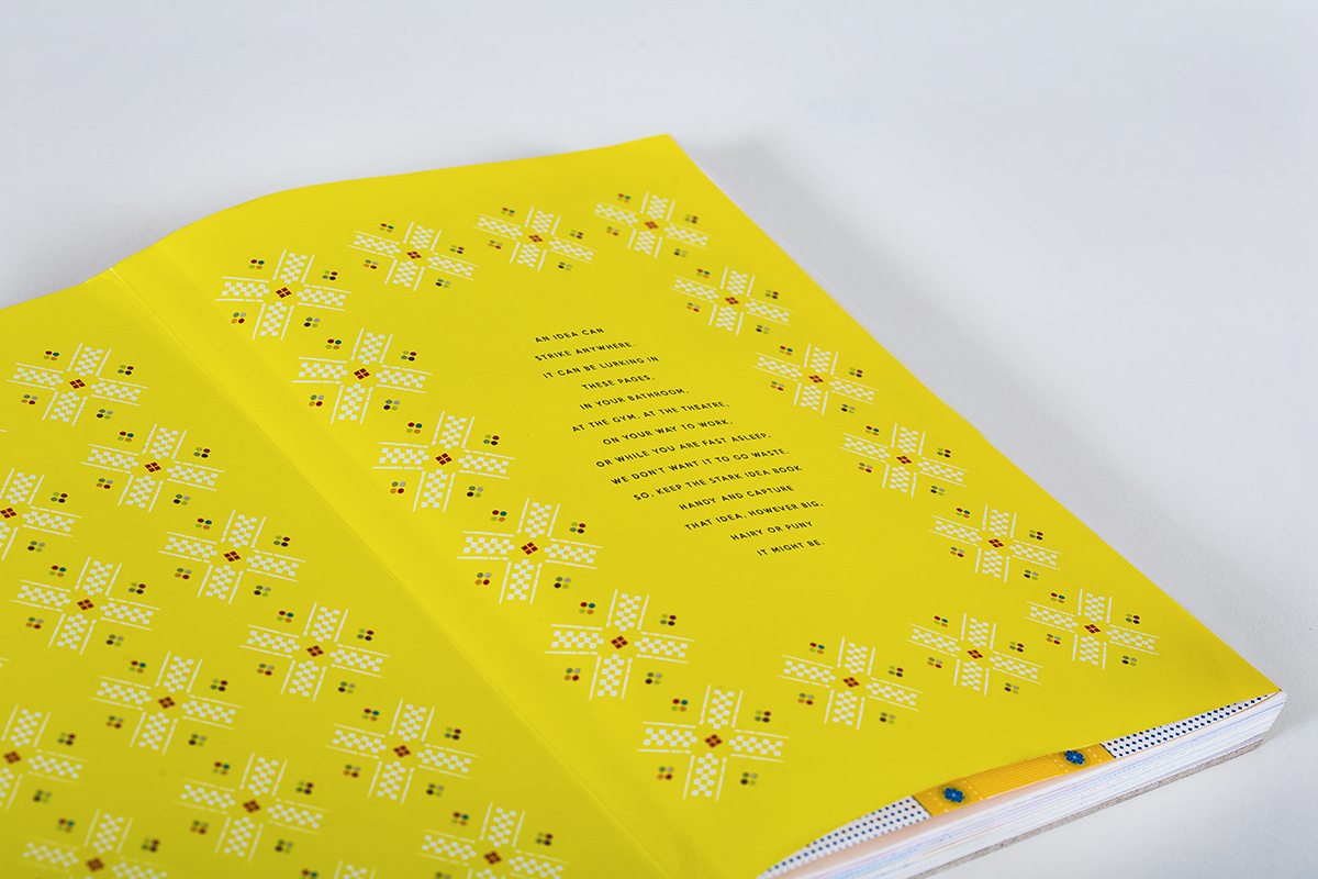 Stark Idea Book | A Book for Ideas | Print mock-up 5 | Stark Communications Pvt Ltd
