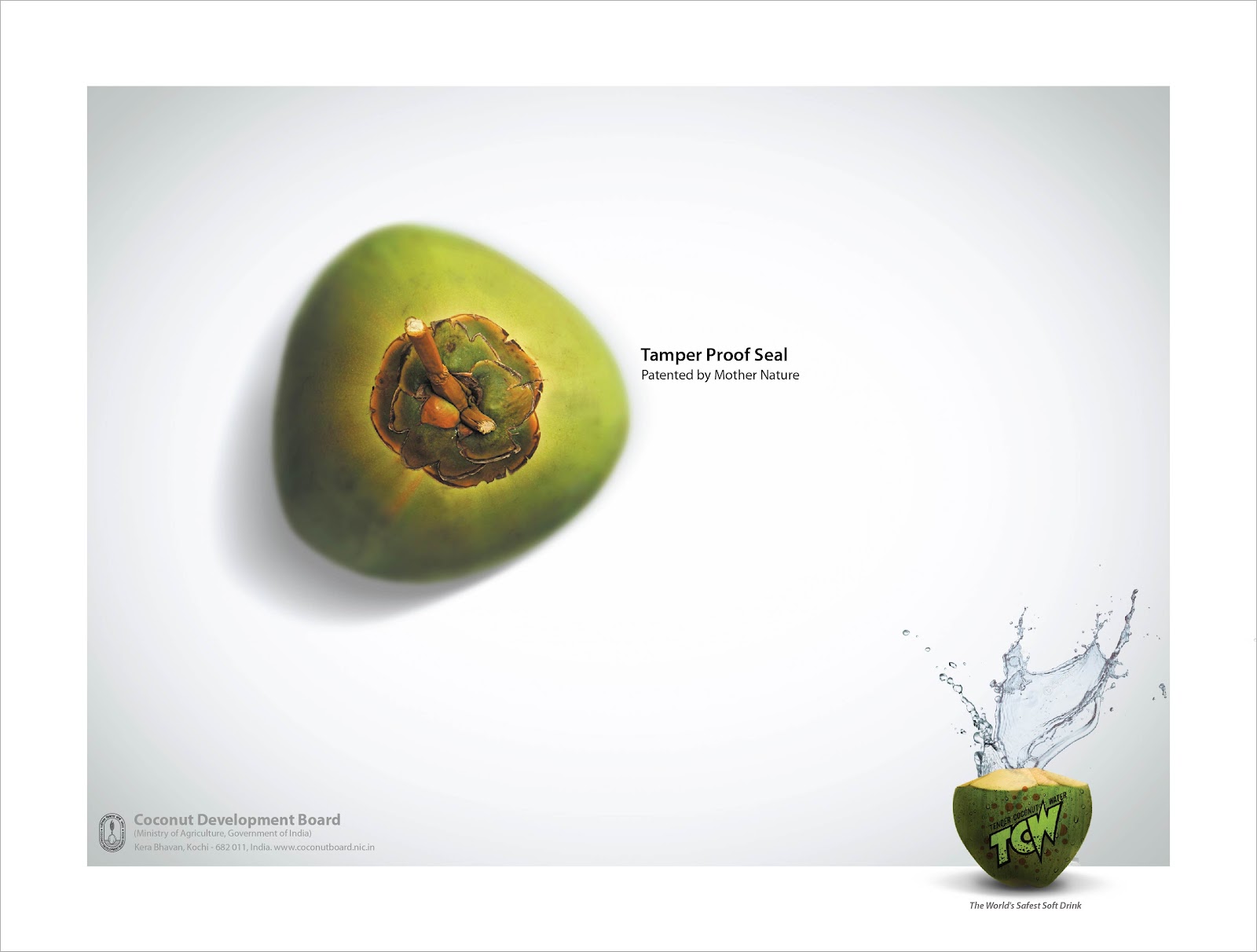 Coconut Development Board of India| Print mock-up 3 | Stark Communications Pvt Ltd