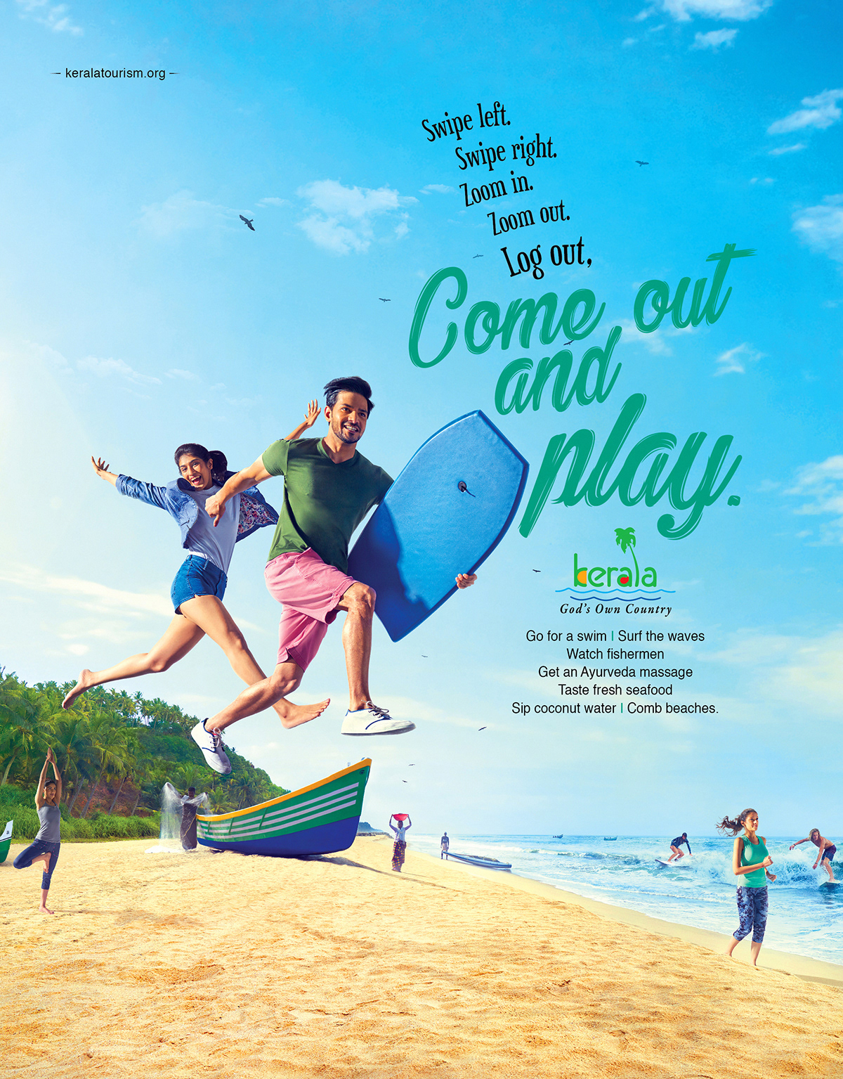 Kerala Tourism - Come out and Play 2 by Stark Communications Pvt Ltd