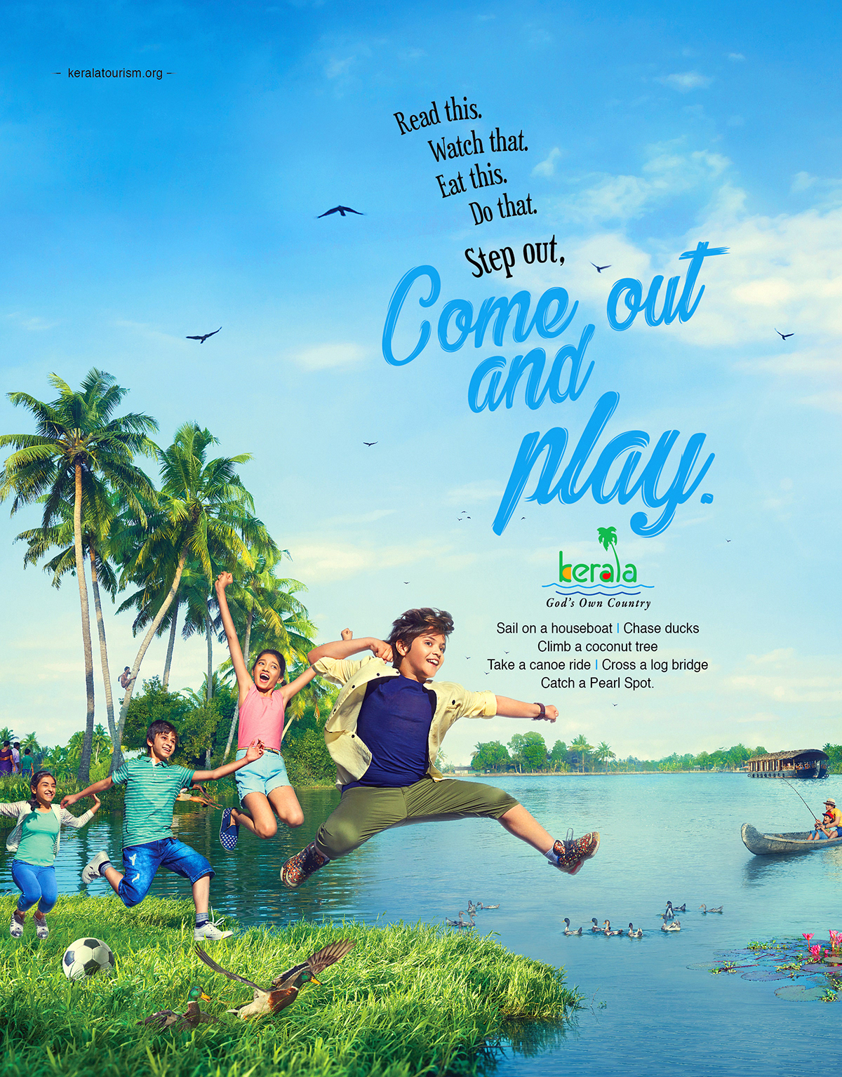 Kerala Tourism - Come out and Play 3 by Stark Communications Pvt Ltd