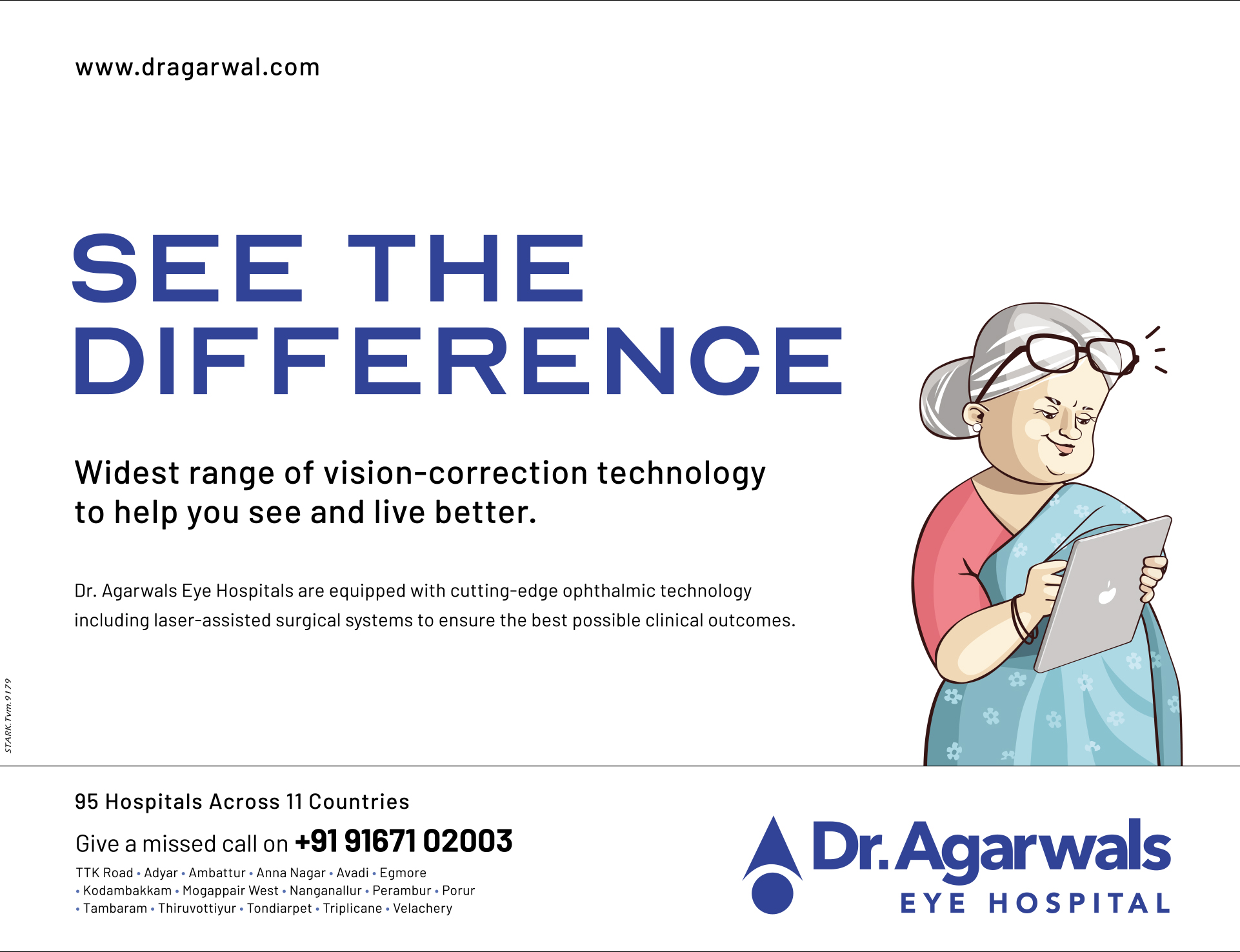 Dr.Agarwals Eye Hospital - Widest Range of Vision Correction Technology