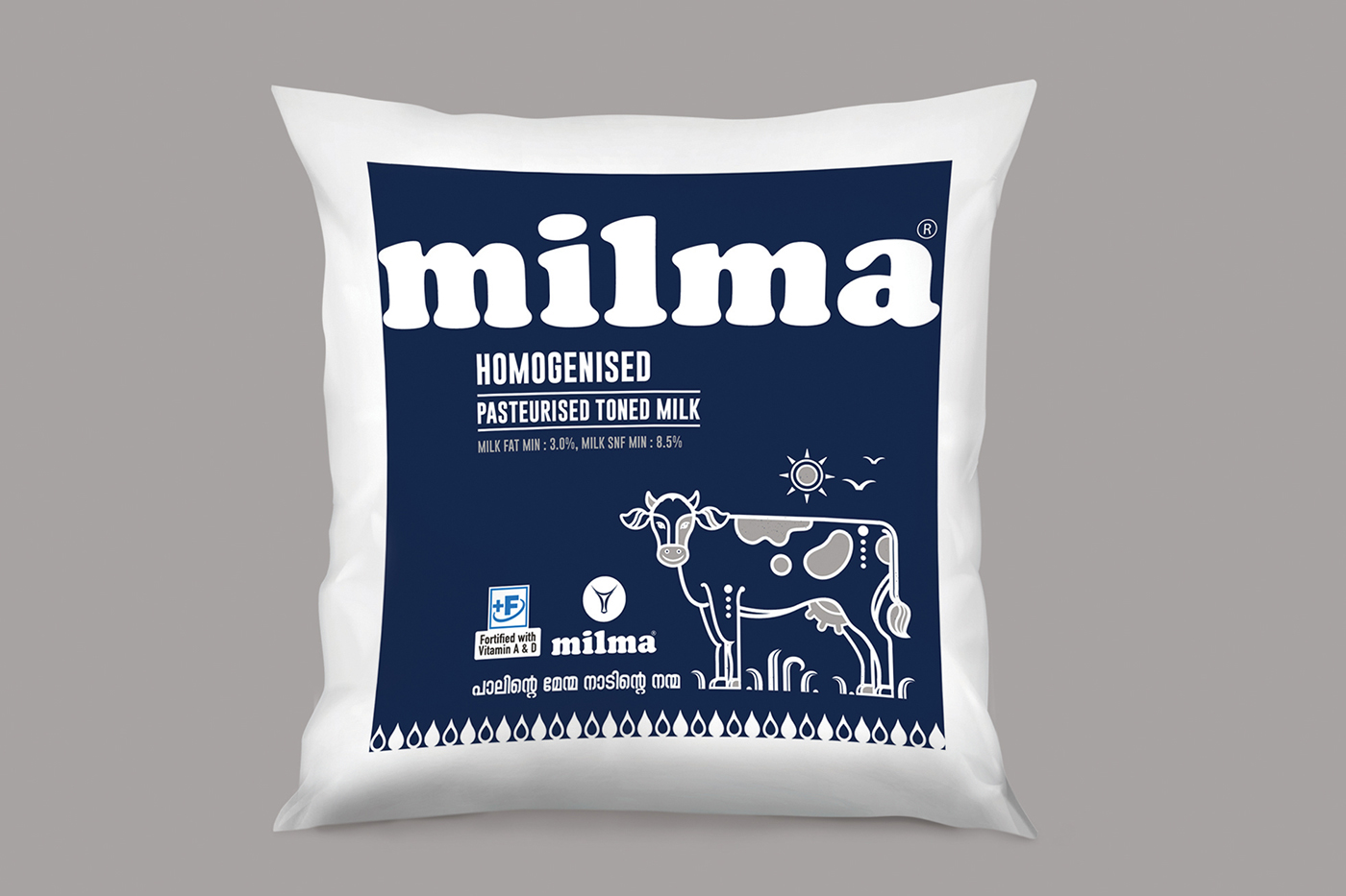 milma milk packaging - stark communications