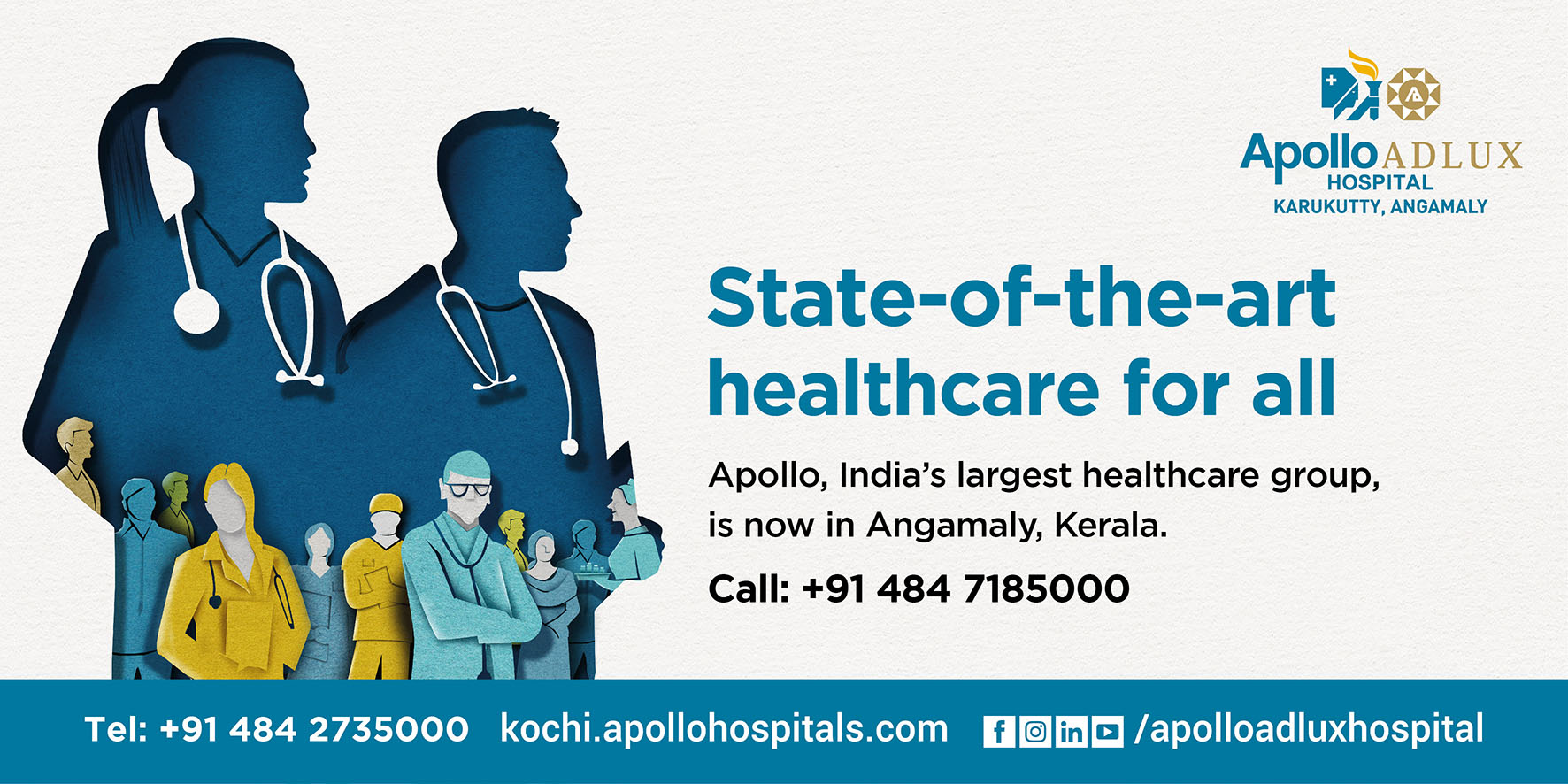 Apollo Adlux Hospital - State of the Art healthcare for all